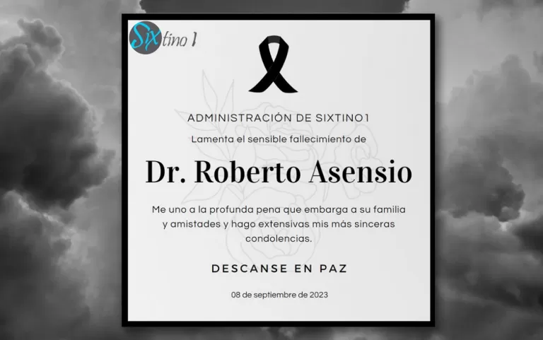 Fallecimiento Dr. Roberto Asensio