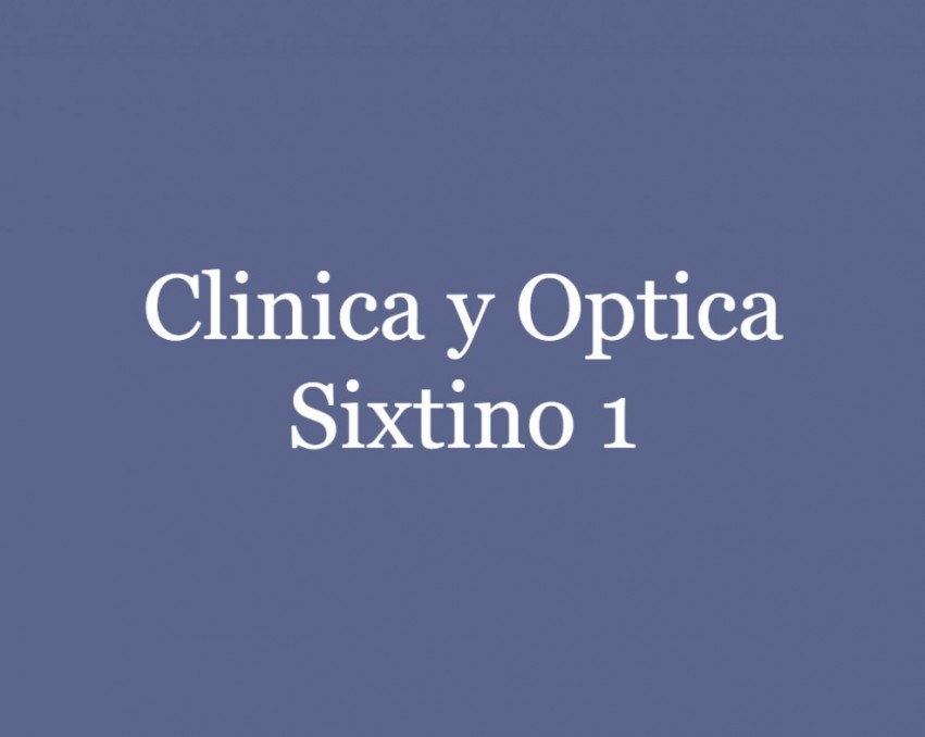 Clinica y Optica Sixtino 1