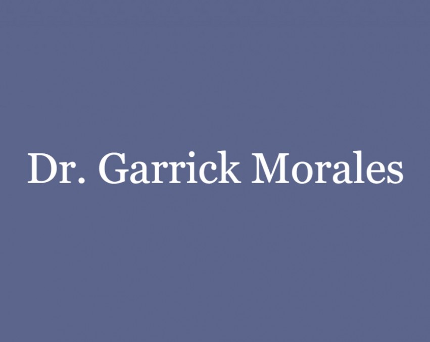 Dr. Garrick Morales