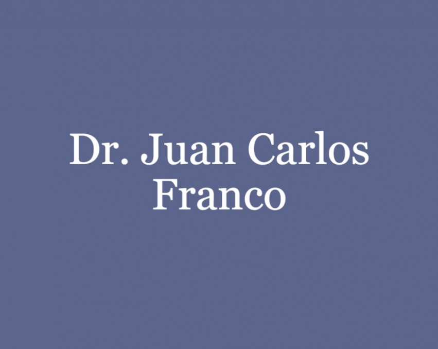 Dr. Juan Carlos Franco