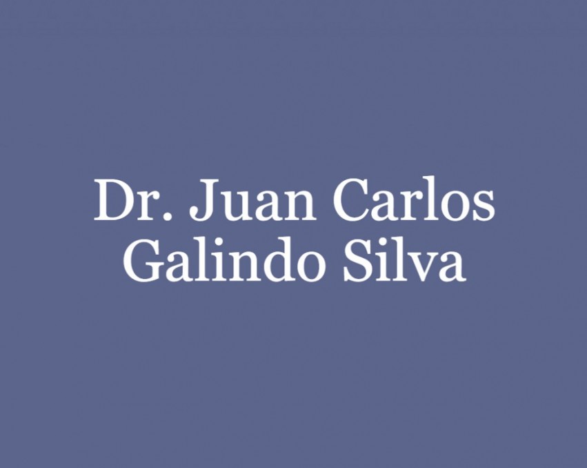 Dr. Juan Carlos Galindo Silva