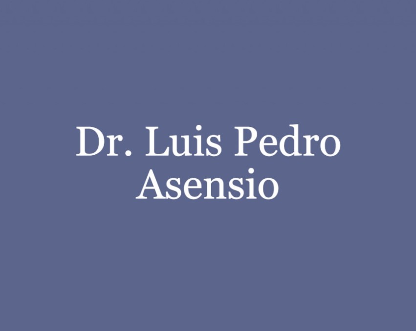 Dr. Luis Pedro Asensio