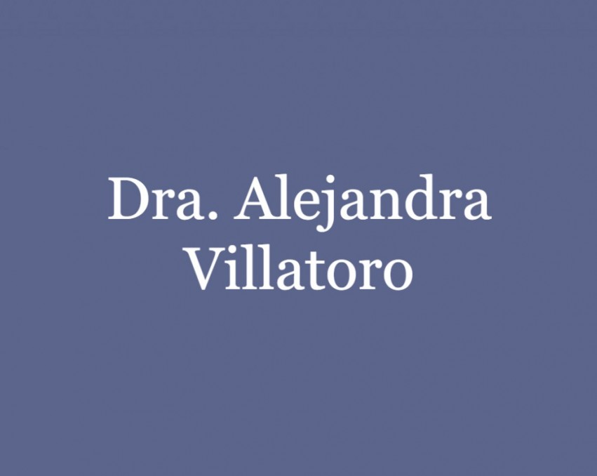 Dra. Alejandra Villatoro