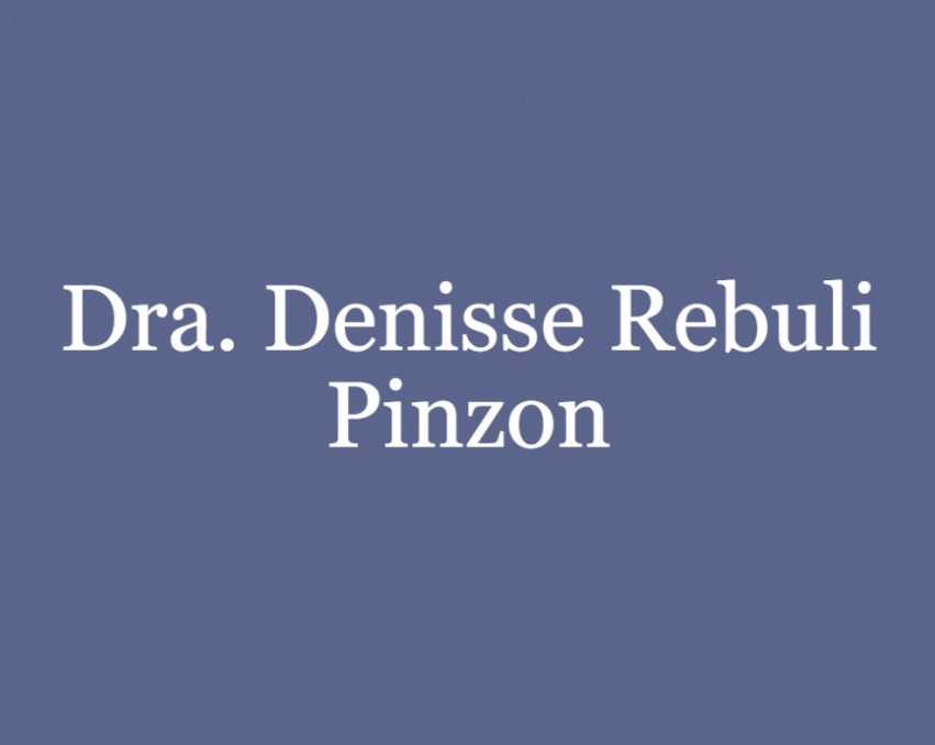 Dra. Denisse Rebuli Pinzon