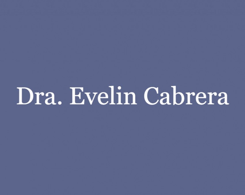 Dra. Evelin Cabrera