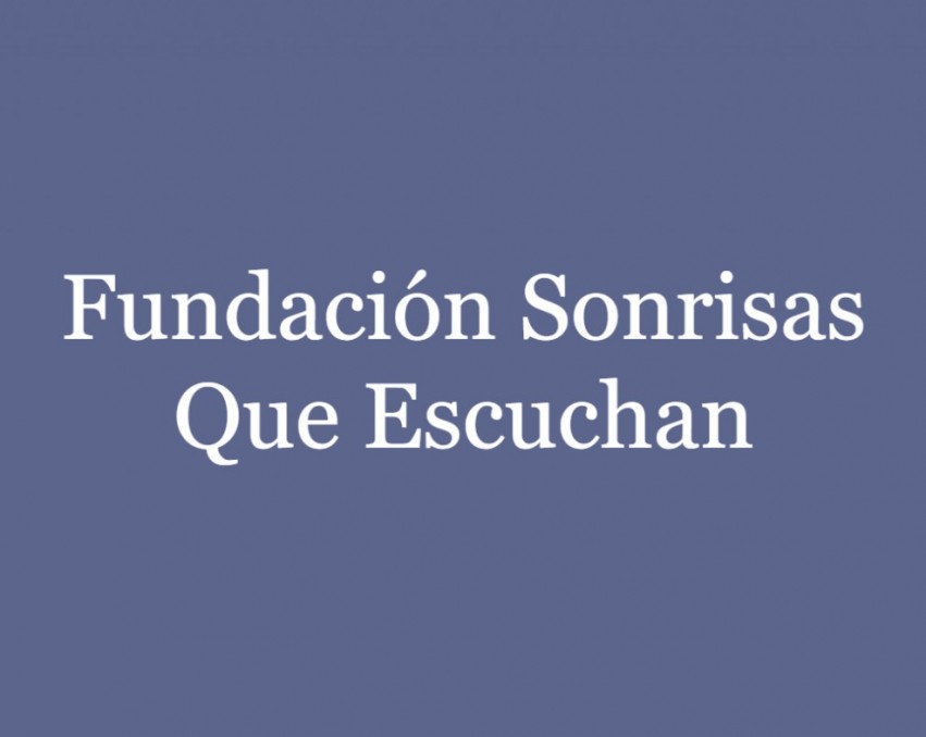 Fundación Sonrisas Que Escuchan