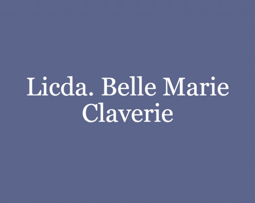 Licda. Belle Marie Claverie